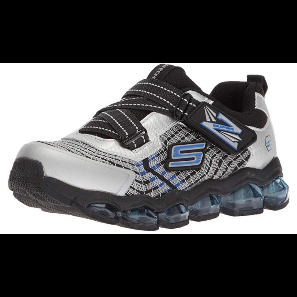 Skechers Kids Boys Hypno Flash Z Strap Light Up
